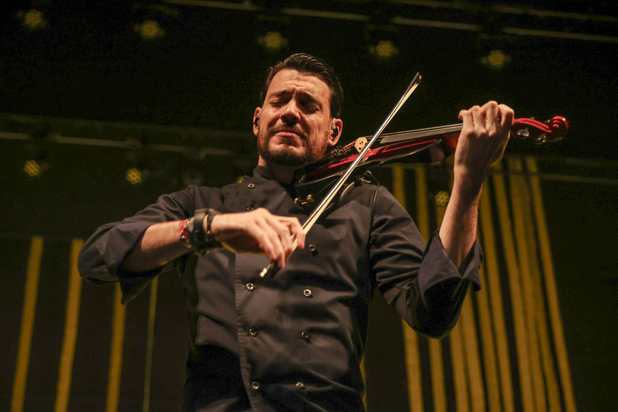 Espectáculo "The Violinist", actuación