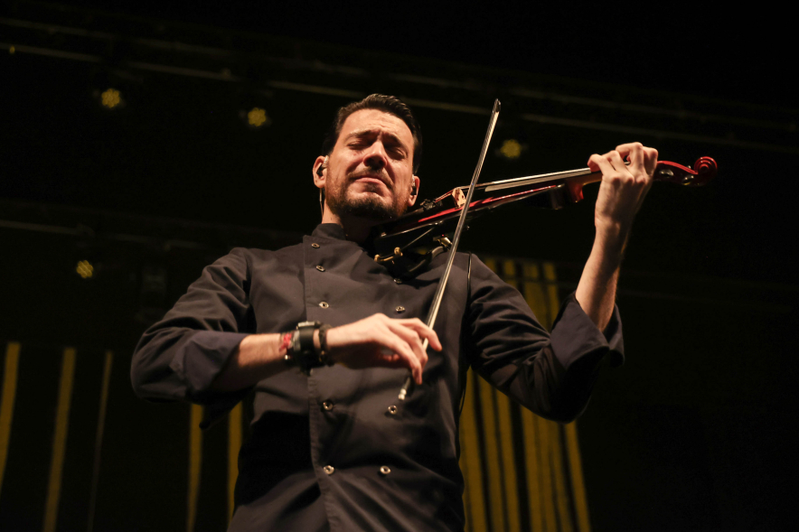 Espectáculo "The Violinist", actuación