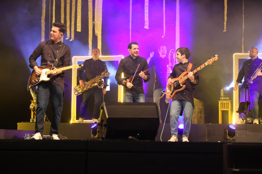 Espectáculo "The Violinist", actuación