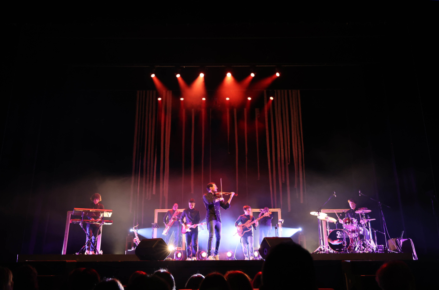 Espectáculo "The Violinist", actuación