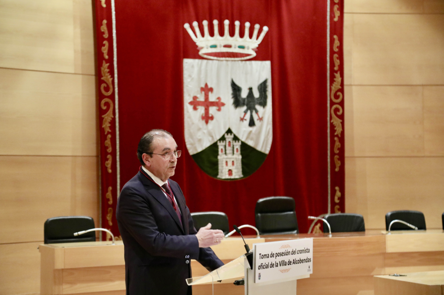 Toma de posesión del nuevo "Cronista Oficial de la Villa de Alcobendas", palabras