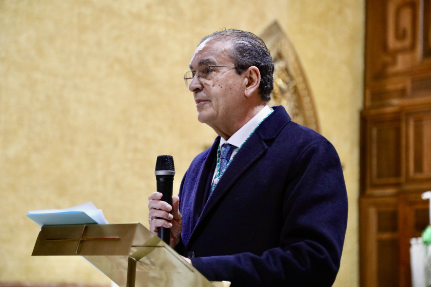 Entrega del bastón de mando al prioste mayor, palabras prioste mayor