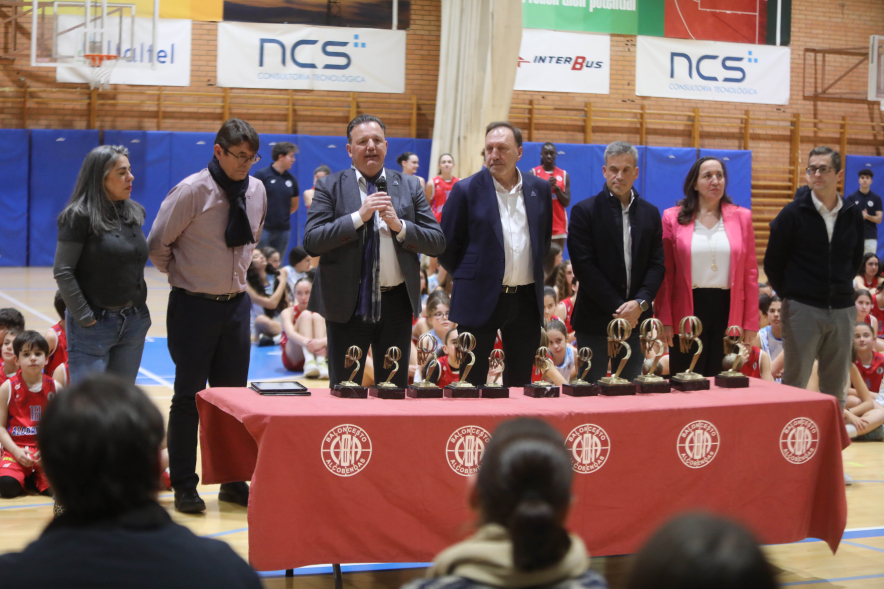 Presentación equipos Club Baloncesto Alcobendas, palabras
