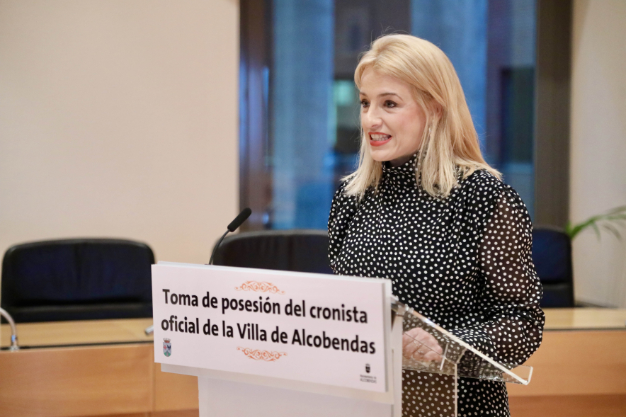 Toma de posesión del nuevo "Cronista Oficial de la Villa de Alcobendas", palabras