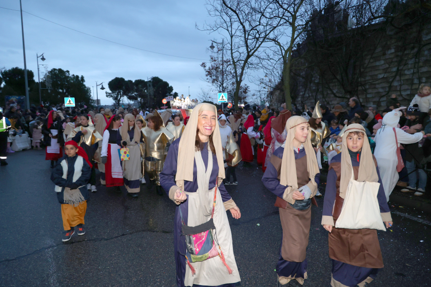 Cabalgata de Reyes 2025, desfile