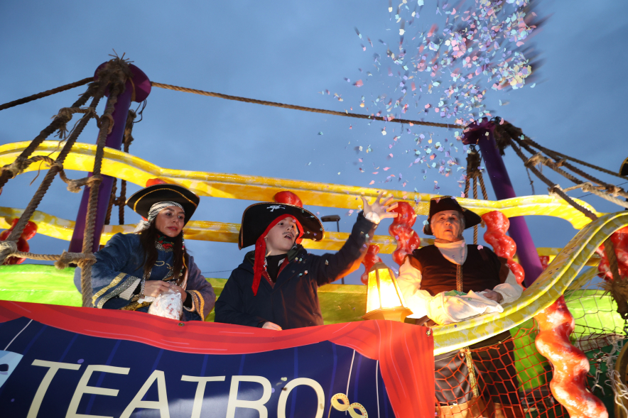 Cabalgata de Reyes 2025, carroza pirata