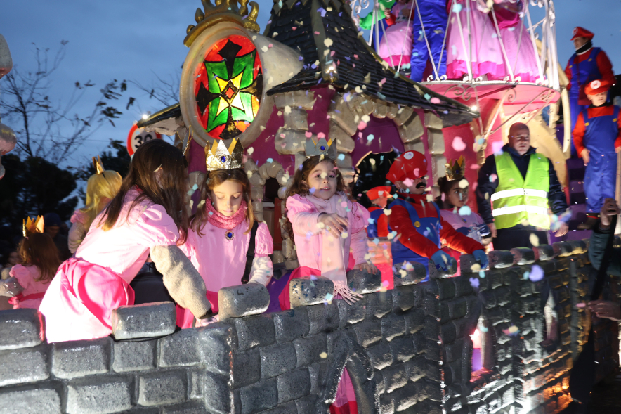 Cabalgata de Reyes 2025, carroza Super Mario
