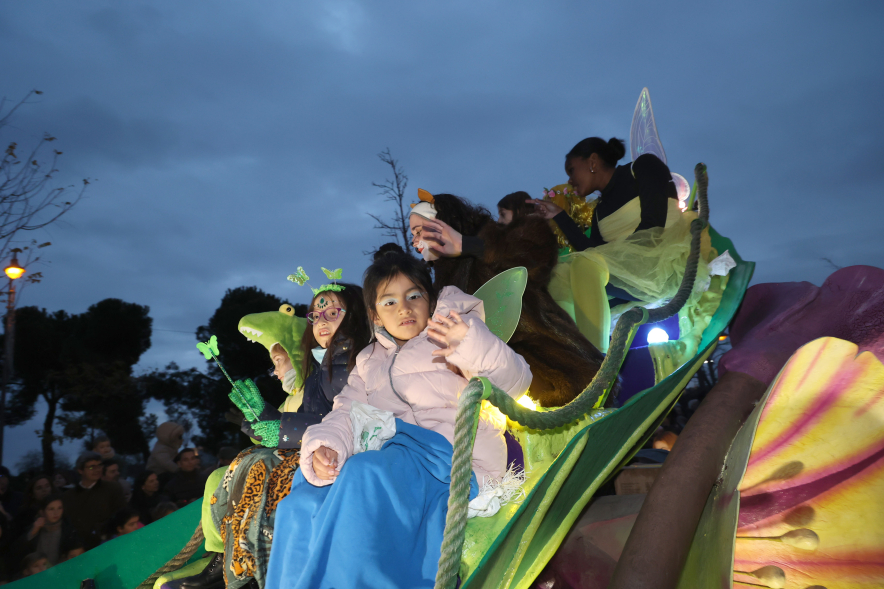 Cabalgata de Reyes 2025, carroza personajes Peter Pan