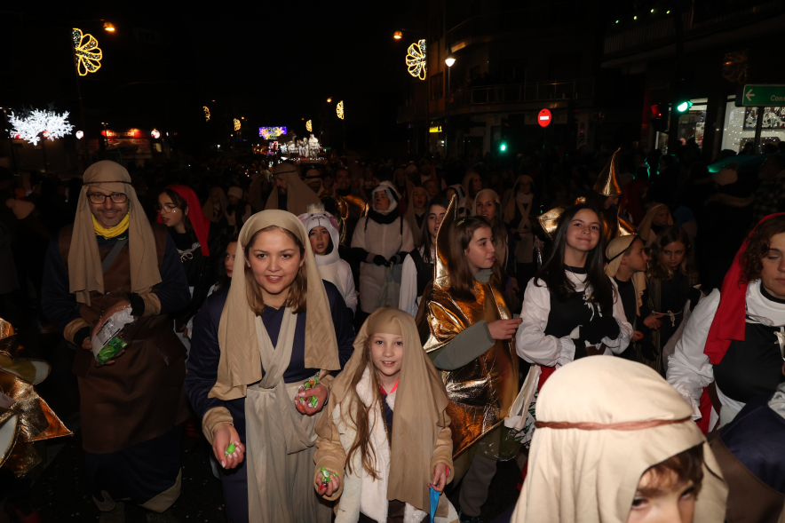 Cabalgata de Reyes 2025, desfile