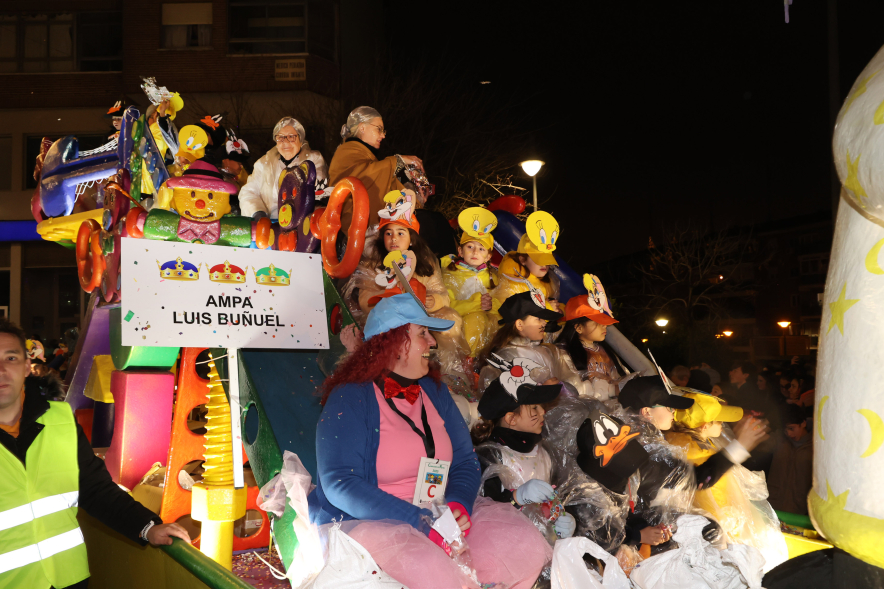 Cabalgata de Reyes 2025, carroza