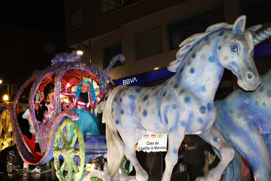 Cabalgata de Reyes 2025, carroza unicornios