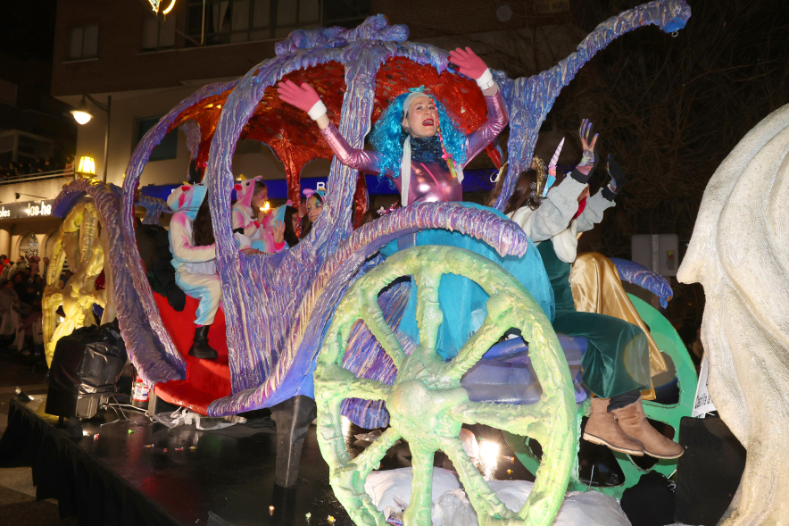 Cabalgata de Reyes 2025, carroza unicornios