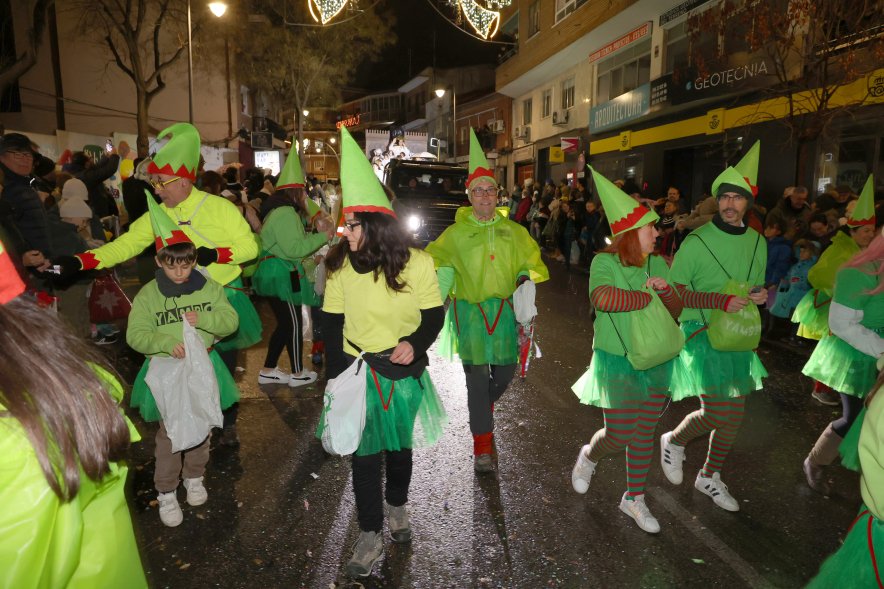 Cabalgata de Reyes 2025, desfile