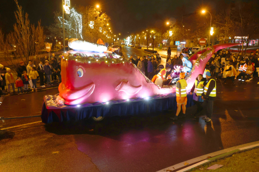 Cabalgata de Reyes 2025, carroza ballena
