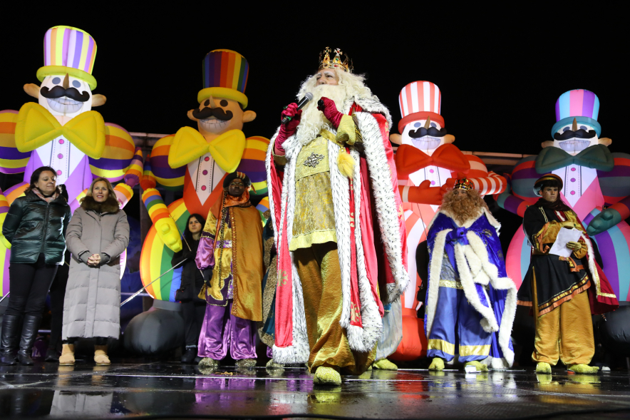 Cabalgata de Reyes 2025, palabras Rey Melchor