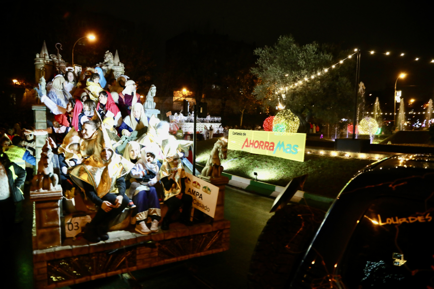 Cabalgata de Reyes 2025, carroza AMPA Emilio Casado