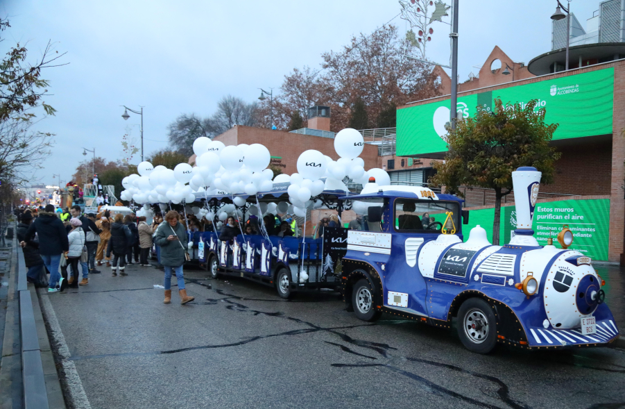 Cabalgata de Reyes 2025, tren de la Navidad