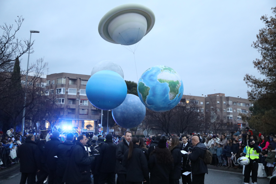 Cabalgata de Reyes 2025, planetas