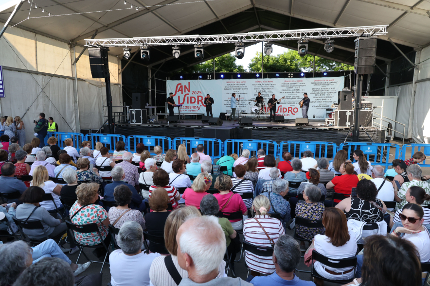 Concierto Juan Peña, vista general concierto