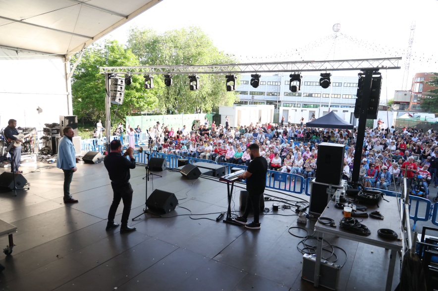 Concierto Juan Peña, vista general concierto