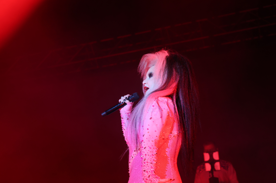 Concierto Fangoria, actuación musical