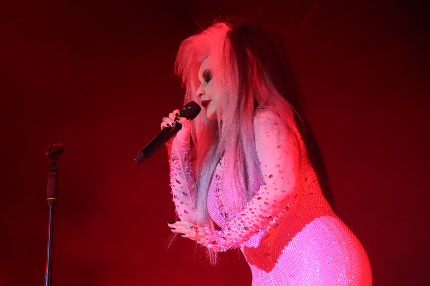 Concierto Fangoria, actuación musical