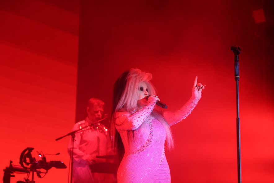 Concierto Fangoria, actuación musical