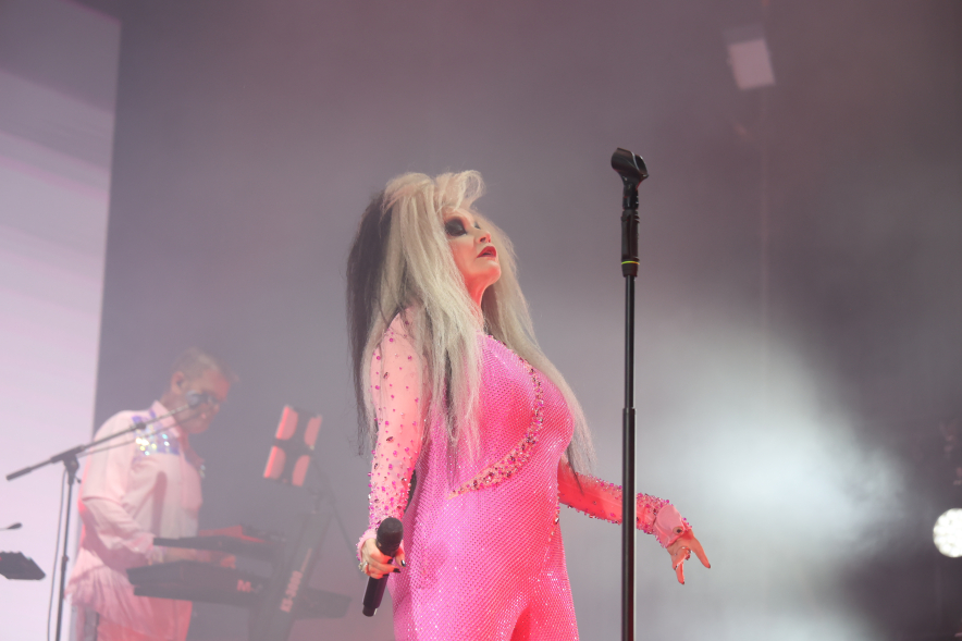 Concierto Fangoria, actuación musical