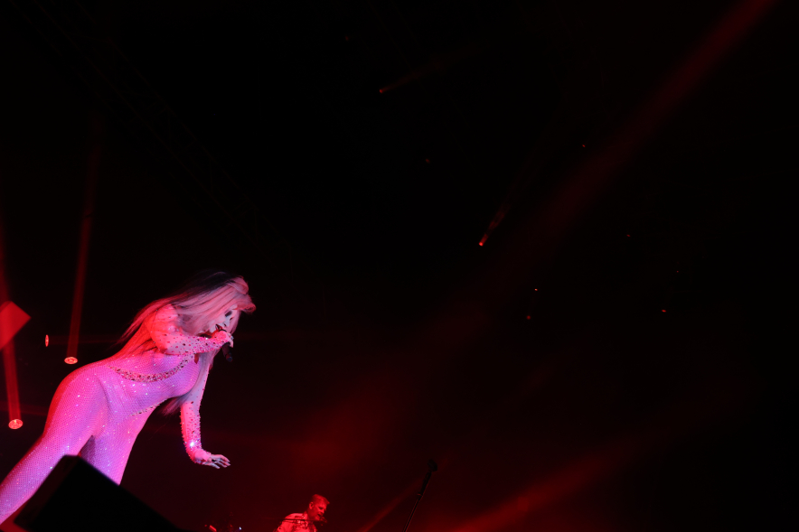 Concierto Fangoria, actuación musical