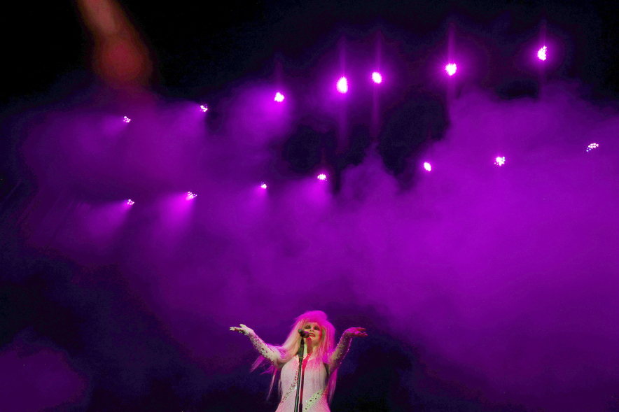 Concierto Fangoria, actuación musical