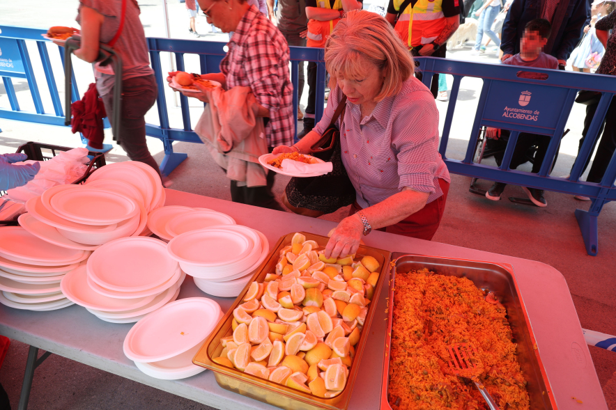 Gran Paella Popular, degustación
