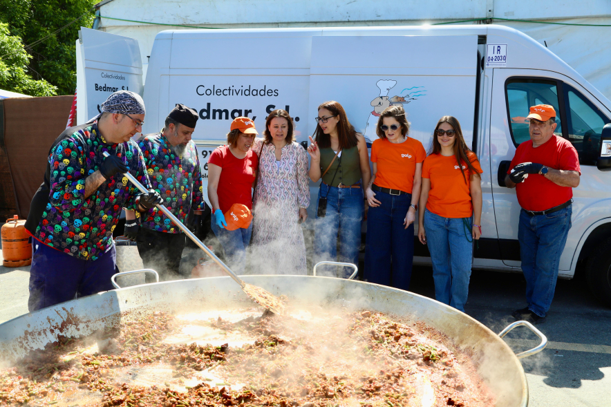 Gran Paella Popular, autoridades en la elaboración de la paella