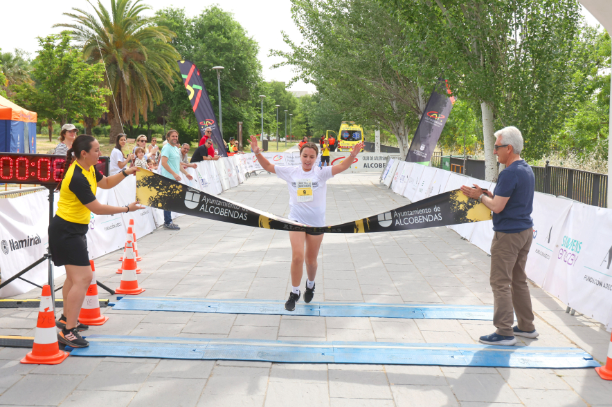 XVI Carrera de las Capacidades, participantes llegando a meta