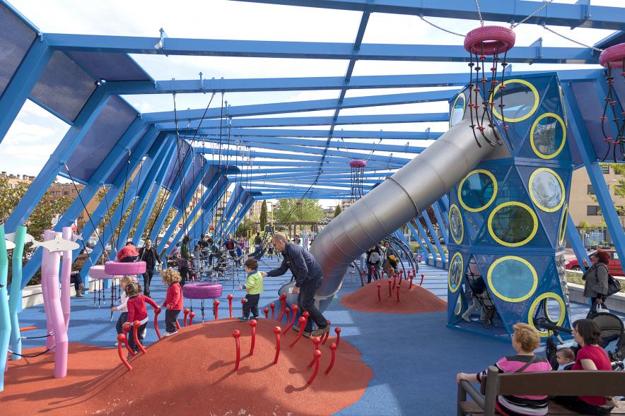 Parque temático el Oceano_instalaciones infantiles_Distrito Norte